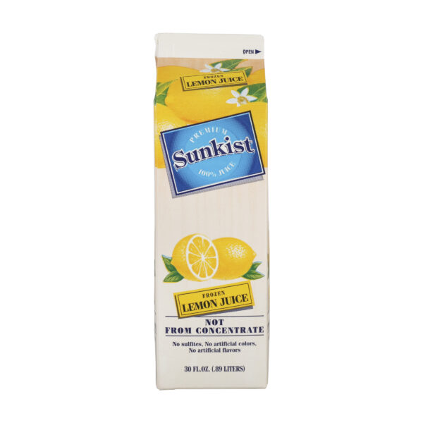 SUNKIST Lemon Juice 100% Frozen 12x30floz