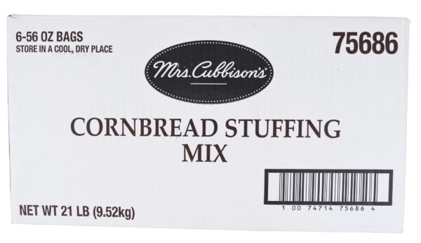 Mrs. Cubbison’s 6-56 oz. Cornbread Stuffing Mix, Bags