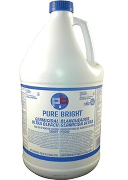 Purebright Bleach Germicidal 6x128oz - Feesers