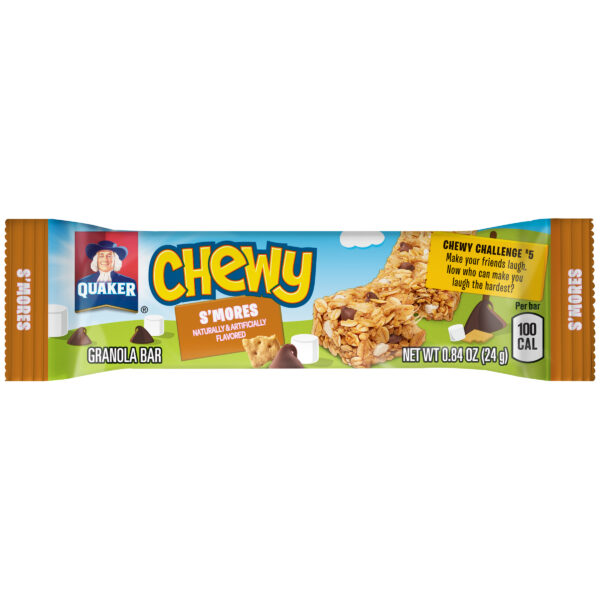 Quaker Cwy Granola Bars S’more’s 6.7z/12