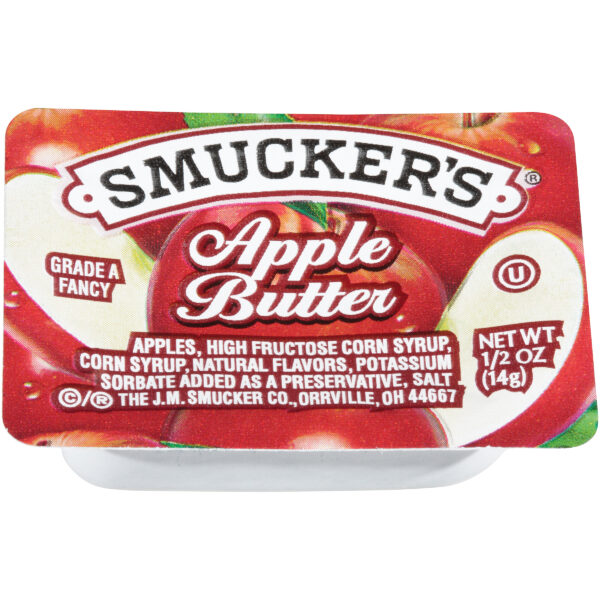 Smucker’s 1/2 Ounce Apple Butter Plastic